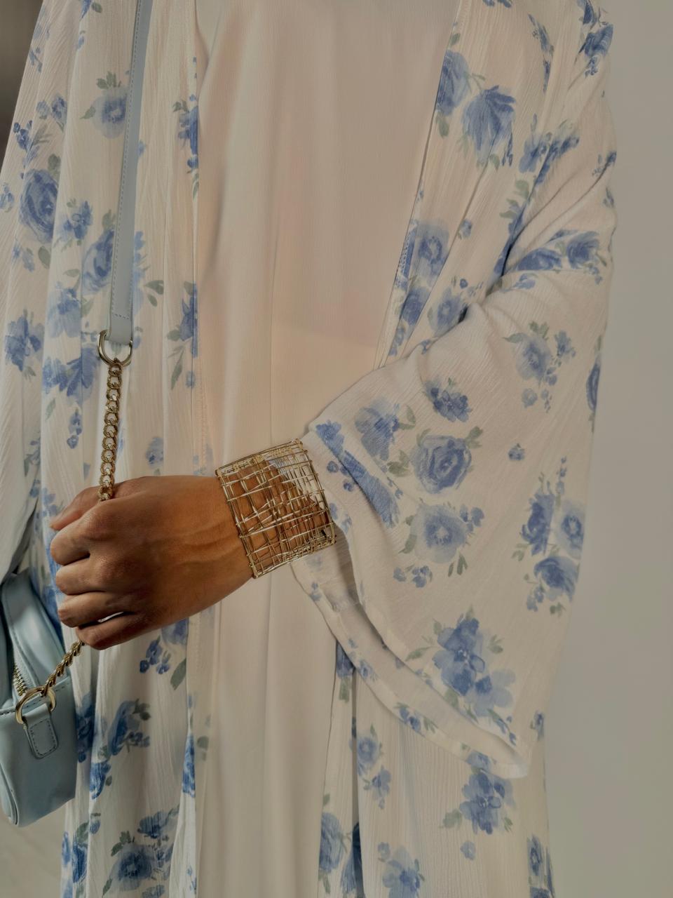 Woman in elegant dress